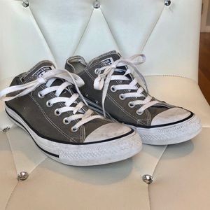 Grey Low Top Converse